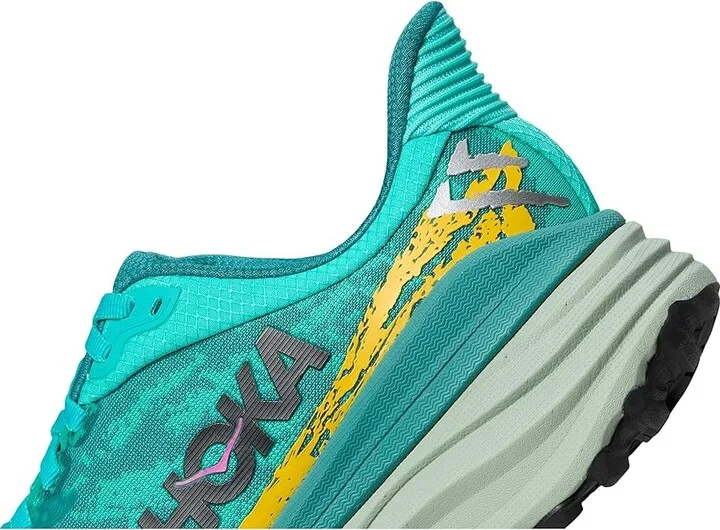 Hoka Stinson 7 Women's Shoes Electric Aqua/Oceanic : 7 B - Medium, Synthetic - Image 7