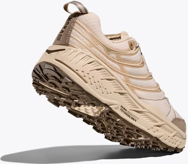 HOKA Stinson Evo OG Shoes in Oat/Oat Milk - Image 4