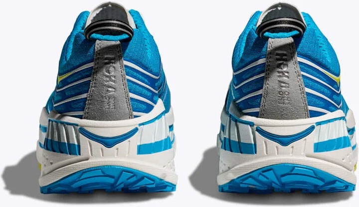 HOKA Stinson Evo OG Shoes in Skyward Blue/Hoka Citrus - Image 5