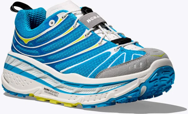 HOKA Stinson Evo OG Shoes in Skyward Blue/Hoka Citrus - Image 6