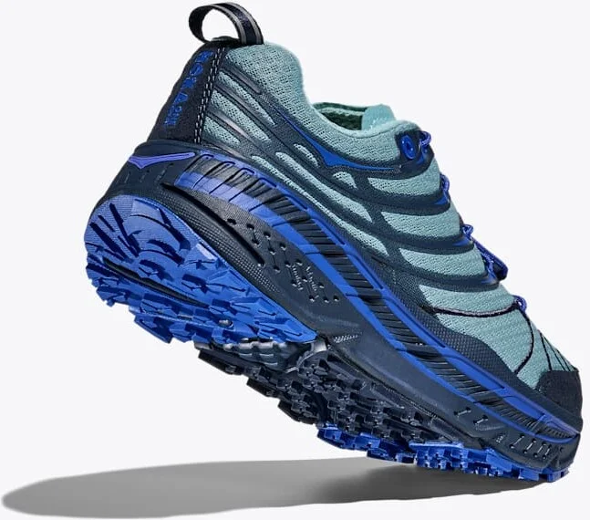 HOKA Stinson Evo OG Shoes in Varsity Navy/Sea Water - Image 4