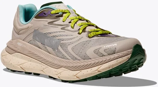 HOKA Tecton X 2 MAAP Shoes in Pumice Stone/Limeade - Image 6