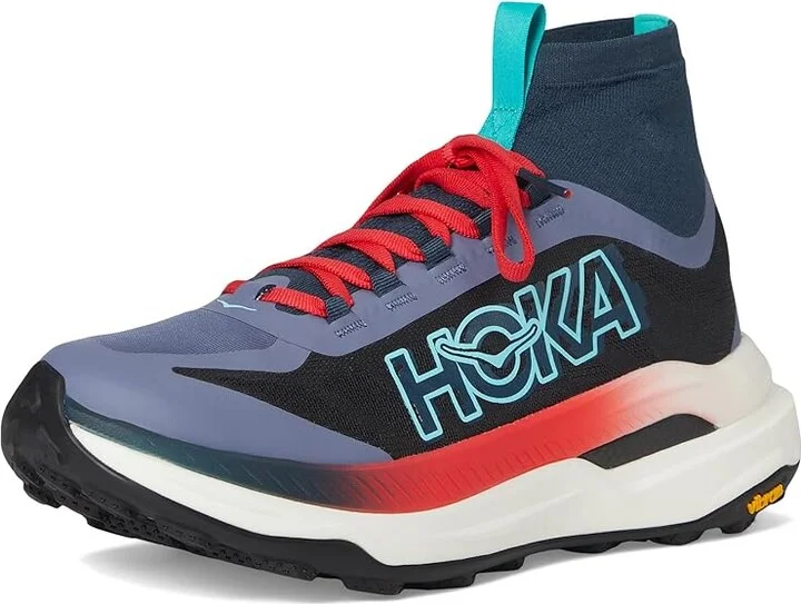 Hoka Tecton X 3 Women's Running Shoes Stormy Skies/Cerise : 10 B - Medium - Image 5