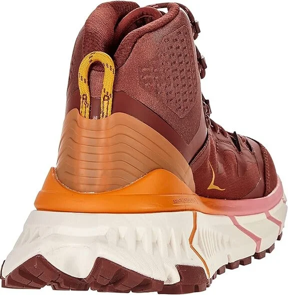 Hoka Tennine Hike GORE-TEX(r) Women's Shoes Cherry Mahogany/Strawberry Ice : 8.5 B - Medium, Textile - Image 4