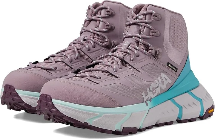 Hoka Tennine Hike GORE-TEX(r) Women's Shoes Elderberry/Coastal Shade : 6.5 B - Medium, Textile