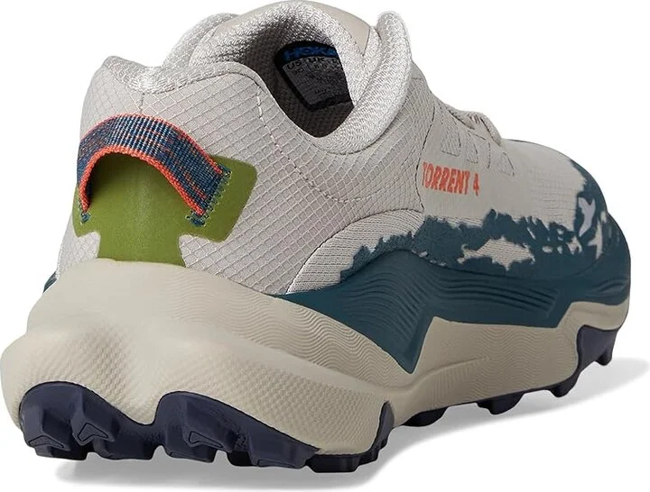 Hoka Torrent 4 Men's Running Shoes Putty/Blue Twilight : 7.5 D - Medium, Canvas - Image 4