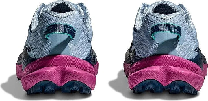 Hoka Torrent 4 Women's Running Shoes Drizzle/Fuchsia : 8.5 B - Medium, Canvas/Rubber - Image 4