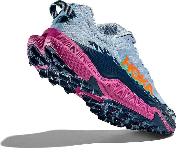 Hoka Torrent 4 Women's Running Shoes Drizzle/Fuchsia : 8.5 B - Medium, Canvas/Rubber - Image 5