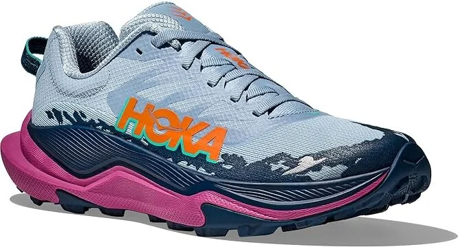 Hoka Torrent 4 Women's Running Shoes Drizzle/Fuchsia : 8.5 B - Medium, Canvas/Rubber