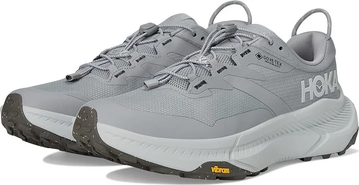 Hoka Transport GORE-TEX(r) Men's Shoes Galactic Grey/Stardust : 8 D - Medium, Synthetic