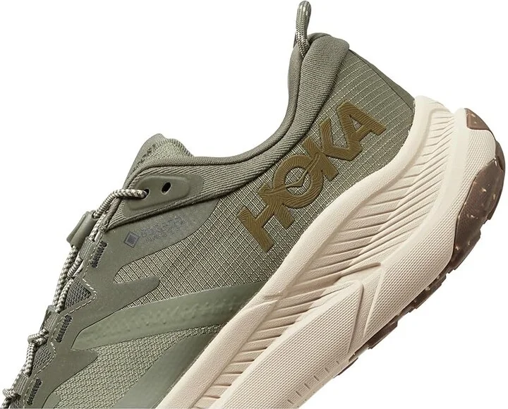 Hoka Transport GORE-TEX(r) Men's Shoes Slate/Oat Milk : 10 D - Medium, Synthetic - Image 4