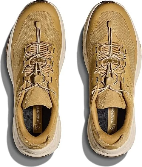 Hoka Transport GORE-TEX(r) Men's Shoes Wheat/Oat Milk : 9 D - Medium, Synthetic - Image 2