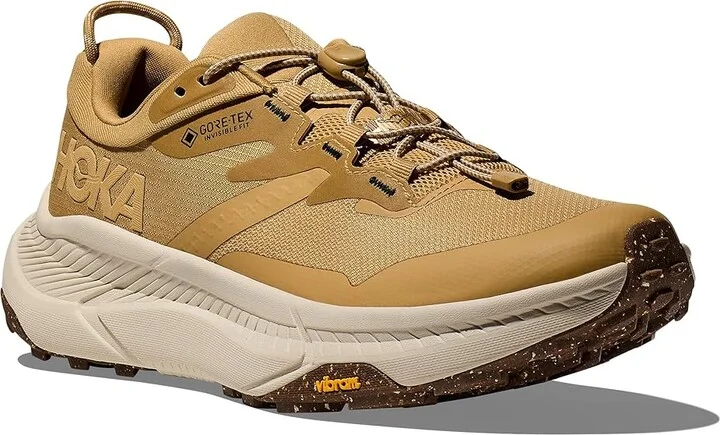 Hoka Transport GORE-TEX(r) Men's Shoes Wheat/Oat Milk : 9 D - Medium, Synthetic