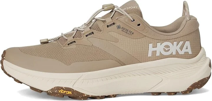 Hoka Transport GORE-TEX(r) Women's Shoes Dune/Eggnog 1 : 6.5 B - Medium, Synthetic - Image 6