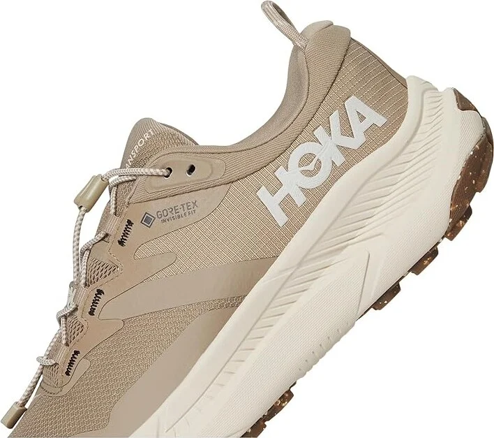 Hoka Transport GORE-TEX(r) Women's Shoes Dune/Eggnog 1 : 6.5 B - Medium, Synthetic - Image 7
