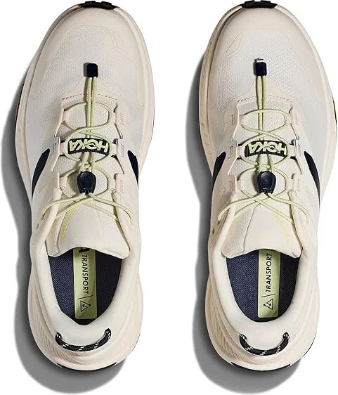 Hoka Transport Men's Shoes Alabaster/Varsity Navy : 15 D - Medium, Synthetic/Textile - Image 2