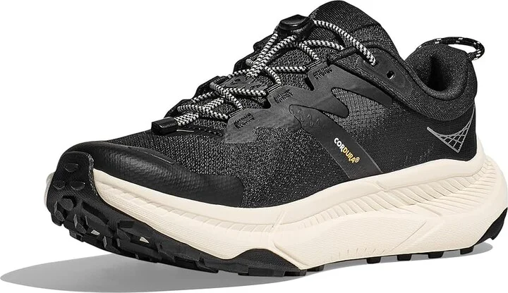 Hoka Transport Men's Shoes Black/Alabaster : 14 EE - Wide, Synthetic/Textile - Image 5