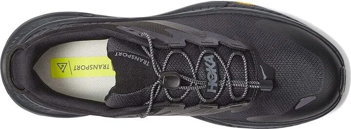 Hoka Transport Men's Shoes Black/Black : 12 D - Medium, Synthetic/Textile - Image 2