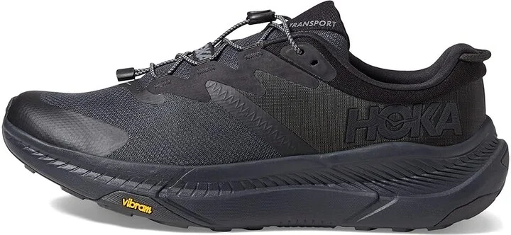 Hoka Transport Men's Shoes Black/Black : 12 D - Medium, Synthetic/Textile - Image 6