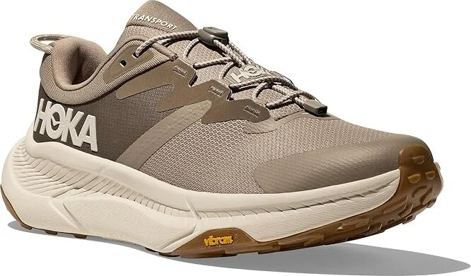 Hoka Transport Men's Shoes Dune/Eggnog : 9.5 D - Medium, Synthetic/Textile