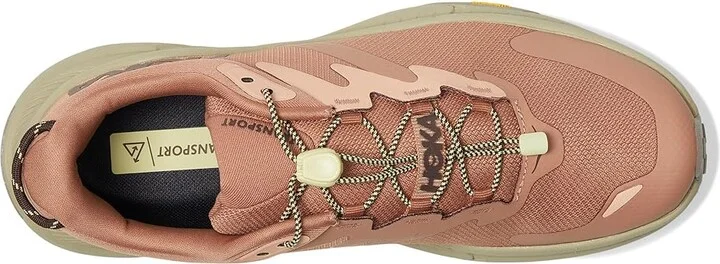 Hoka Transport Men's Shoes Maple/Grassland : 7.5 D - Medium, Synthetic/Textile - Image 2