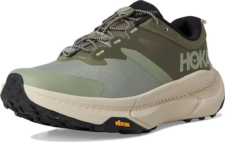 Hoka Transport Men's Shoes Sea Moss/Eucalyptus : 11 D - Medium, Synthetic/Textile - Image 5