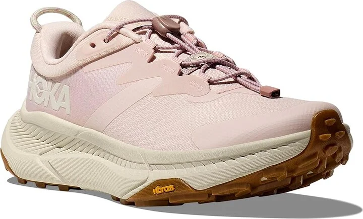 Hoka Transport Women's Shoes Cosmic Pearl/Oat Milk : 8 B - Medium, Synthetic/Textile