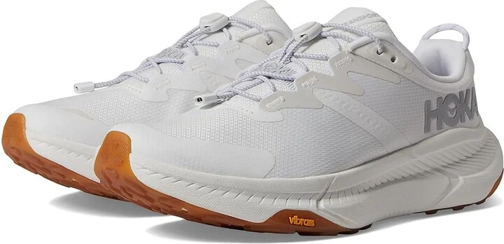 Hoka Transport Women's Shoes White/White : 11 B - Medium, Synthetic/Textile