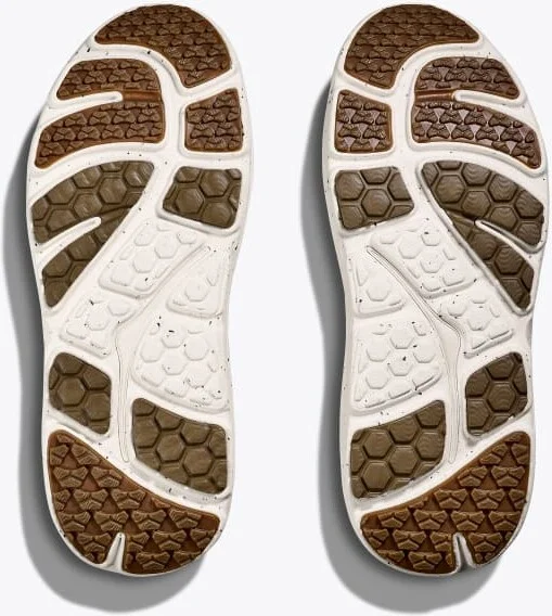 HOKA Vibrant Bloom Bondi B3LS Shoes in Frost/Pepper - Image 7