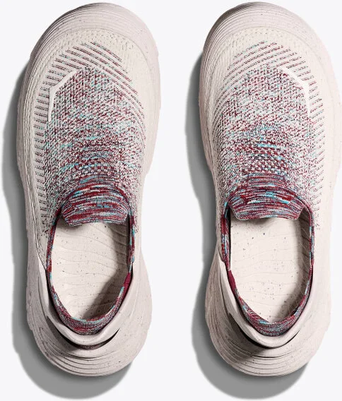 HOKA Vibrant Bloom Restore TC Shoes in Alabaster/Red Cabbage - Image 2