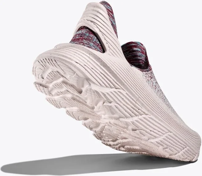 HOKA Vibrant Bloom Restore TC Shoes in Alabaster/Red Cabbage - Image 4