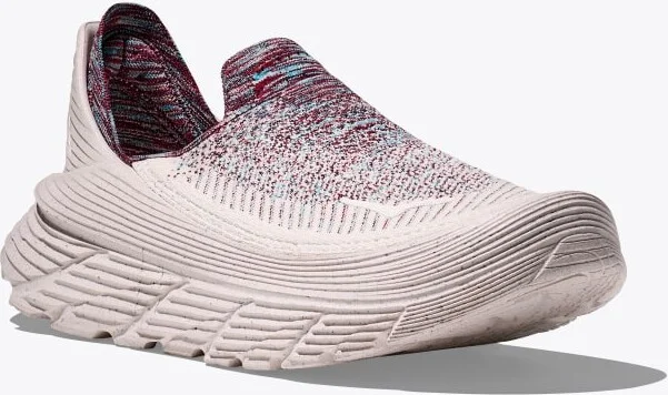 HOKA Vibrant Bloom Restore TC Shoes in Alabaster/Red Cabbage - Image 6