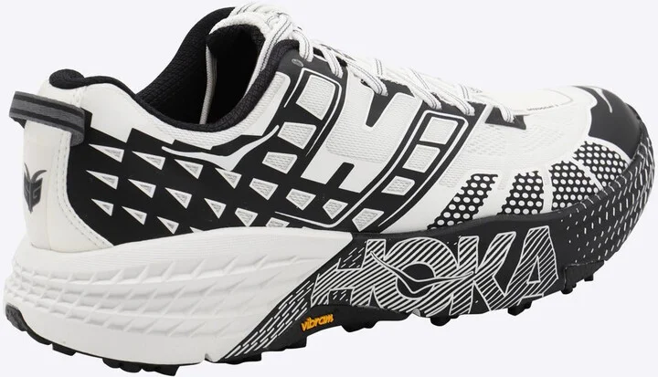 Hoka White And Black Speedgoat 2 Sneakers - Image 3