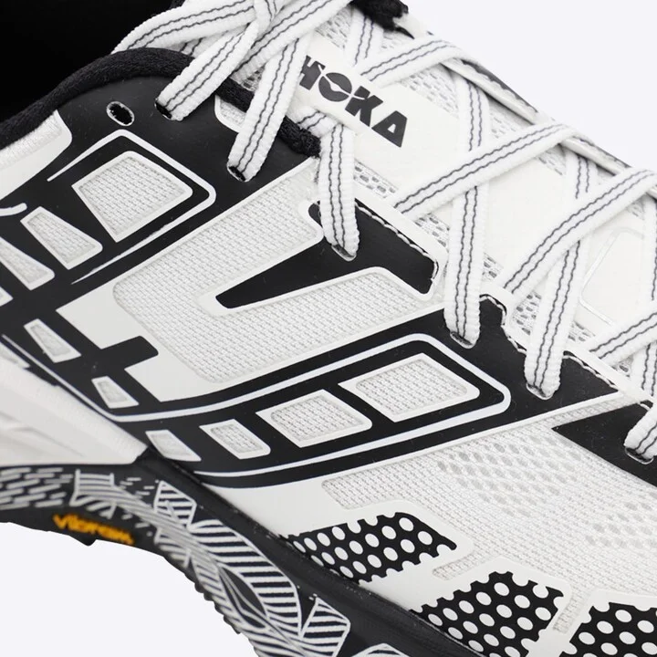 Hoka White And Black Speedgoat 2 Sneakers - Image 4