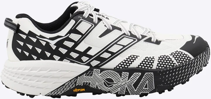 Hoka White And Black Speedgoat 2 Sneakers
