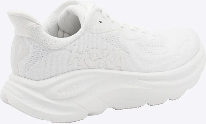 Hoka White Clifton Sneakers - Image 3