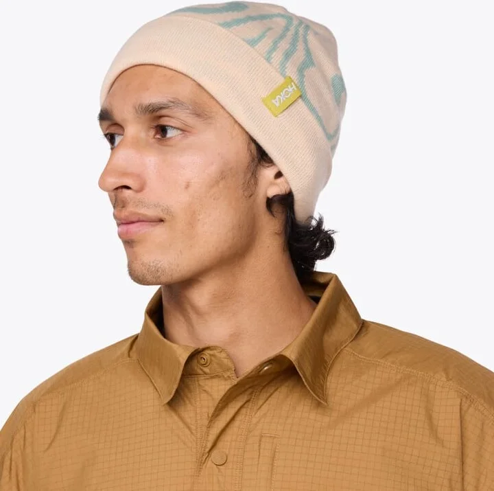 HOKA Winter Beanie Hiking Shoes in Oak/Aloe Vera - Image 4
