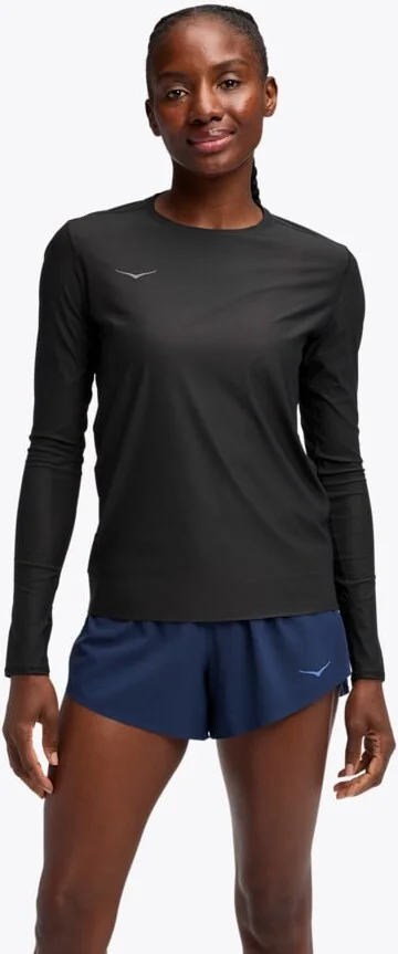 HOKA Women's Airolite Long Sleeve 2.0 Shoes in Black