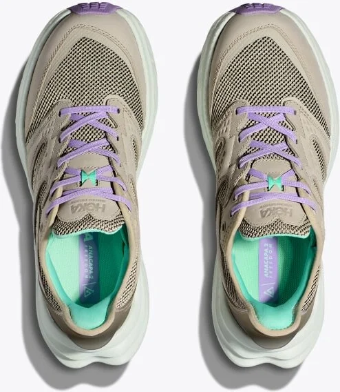 HOKA Women's Anacapa 2 Freedom Shoes in Sesame/Glaucous - Image 2