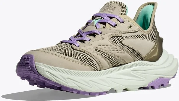 HOKA Women's Anacapa 2 Freedom Shoes in Sesame/Glaucous - Image 3