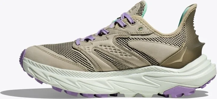 HOKA Women's Anacapa 2 Freedom Shoes in Sesame/Glaucous - Image 8