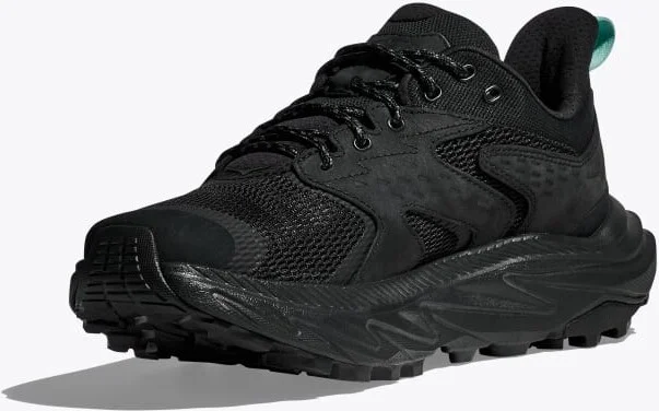 HOKA Women's Anacapa 2 Low GTX Shoes in Black/Black - Image 3