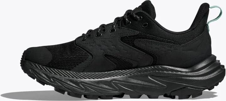 HOKA Women's Anacapa 2 Low GTX Shoes in Black/Black - Image 8
