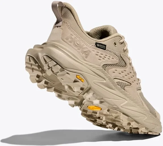 HOKA Women's Anacapa 2 Low GTX Shoes in Raw Linen/Oat Milk - Image 4