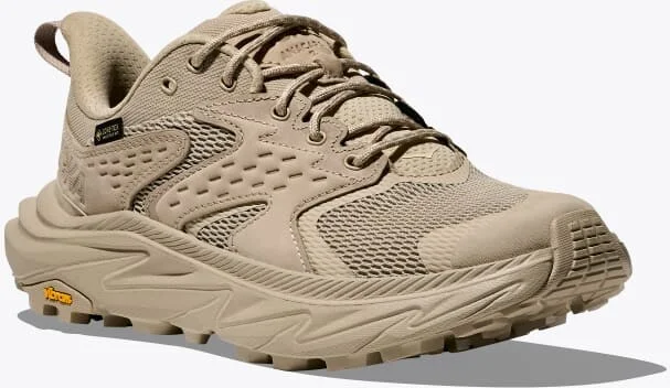 HOKA Women's Anacapa 2 Low GTX Shoes in Raw Linen/Oat Milk - Image 6
