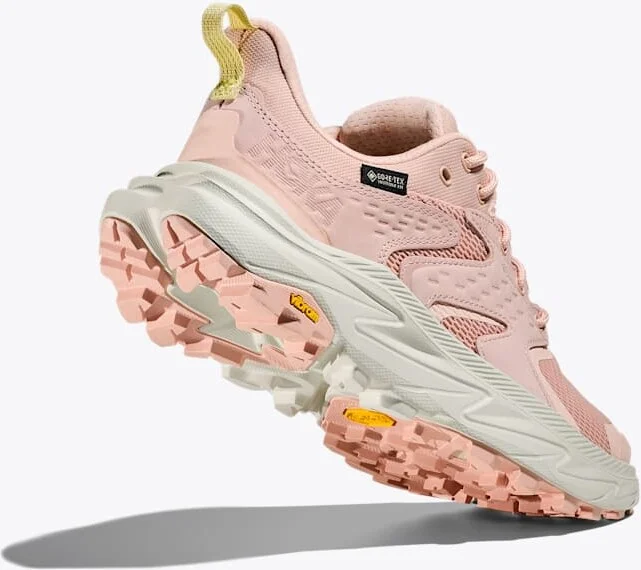 HOKA Women's Anacapa 2 Low GTX Shoes in Rose Latte/Truffle Salt - Image 4