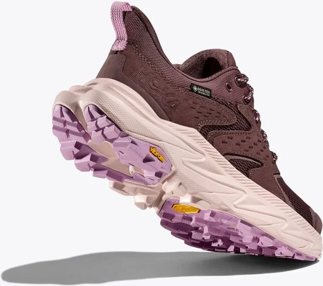 HOKA Women's Anacapa 2 Low GTX Shoes in Smoky Quartz/Cosmic Pearl - Image 4