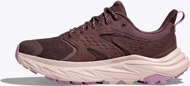 HOKA Women's Anacapa 2 Low GTX Shoes in Smoky Quartz/Cosmic Pearl - Image 8