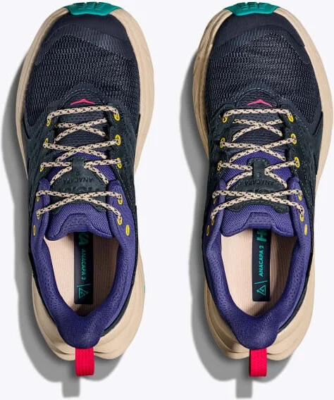 HOKA Women's Anacapa 2 Low GTX Shoes in Varsity Navy/Mountain Iris - Image 2