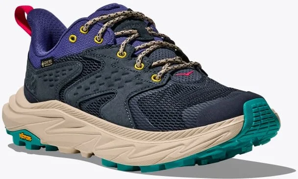HOKA Women's Anacapa 2 Low GTX Shoes in Varsity Navy/Mountain Iris - Image 6